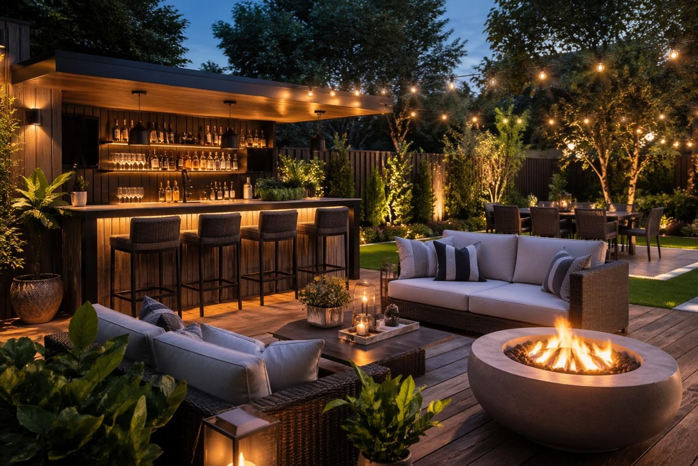Smart Ways to Design a Backyard Space for Relaxing and Entertaining